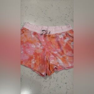 Athleta - Balance Short - Pink & Orange Tie Dye - Size: M